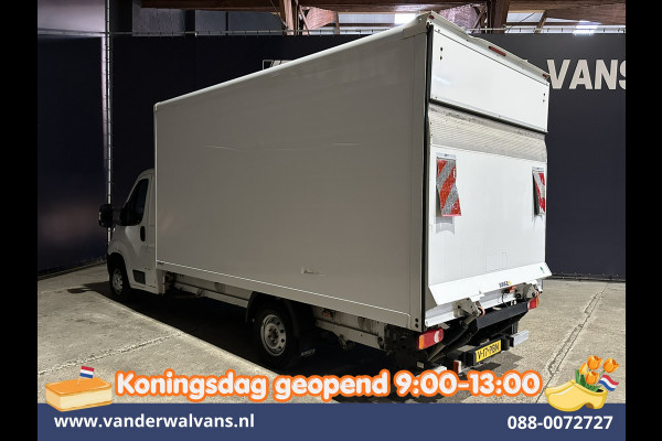 Peugeot Boxer 2.2 BlueHDi 141pk Bakwagen 436cm Lang Laadklep Euro6 Airco | Cruisecontrol | 1055kg laadvermogen Bijrijdersbank