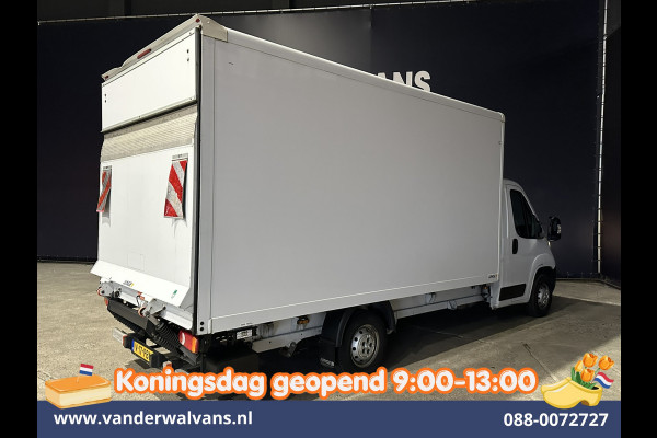 Peugeot Boxer 2.2 BlueHDi 141pk Bakwagen 436cm Lang Laadklep Euro6 Airco | Cruisecontrol | 1055kg laadvermogen Bijrijdersbank