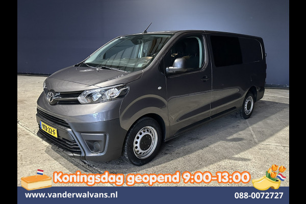 Toyota ProAce Worker 2.0 D-4D 145pk L3H1 Dubbele Cabine Euro6 Airco | 6-Zits | Navigatie | Apple Carplay | Cruisecontrol Android Auto, Parkeersensoren