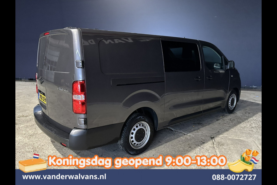 Toyota ProAce Worker 2.0 D-4D 145pk L3H1 Dubbele Cabine Euro6 Airco | 6-Zits | Navigatie | Apple Carplay | Cruisecontrol Android Auto, Parkeersensoren