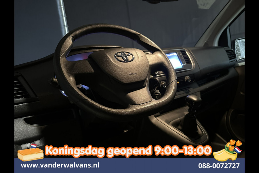 Toyota ProAce Worker 2.0 D-4D 145pk L3H1 Dubbele Cabine Euro6 Airco | 6-Zits | Navigatie | Apple Carplay | Cruisecontrol Android Auto, Parkeersensoren