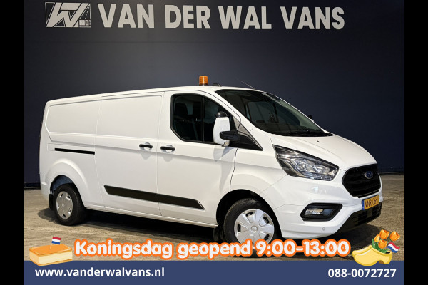 Ford Transit Custom 2.0 TDCI 130pk L2H1 Inrichting Euro6 *Rijklaar Direct Rijden* Airco | Camera | LED | Cruisecontrol | Verwarmde voorruit Parkeersensoren, 2800kg trekvermogen, Bijrijdersbank