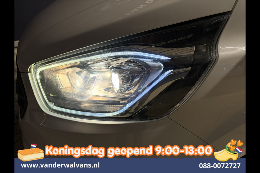 Ford Transit Custom 2.0 TDCI 130pk L2H1 Inrichting Euro6 *Rijklaar Direct Rijden* Airco | Camera | LED | Cruisecontrol | Verwarmde voorruit Parkeersensoren, 2800kg trekvermogen, Bijrijdersbank