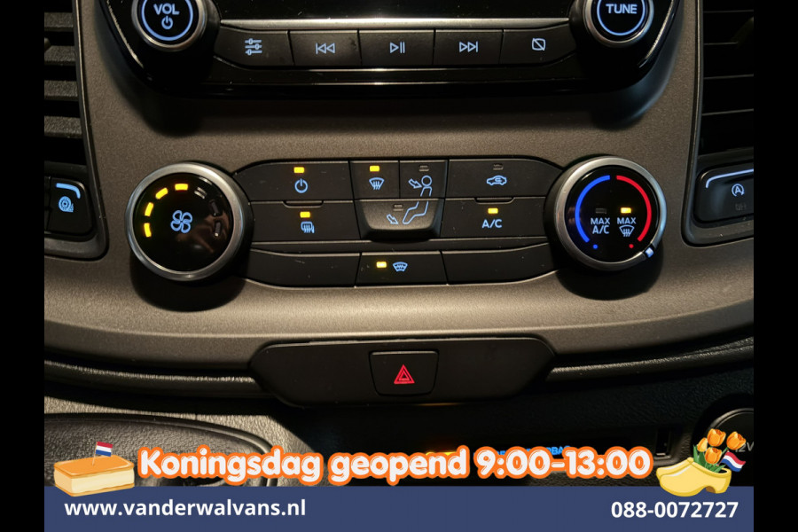 Ford Transit Custom 2.0 TDCI 130pk L2H1 Inrichting Euro6 *Rijklaar Direct Rijden* Airco | Camera | LED | Cruisecontrol | Verwarmde voorruit Parkeersensoren, 2800kg trekvermogen, Bijrijdersbank