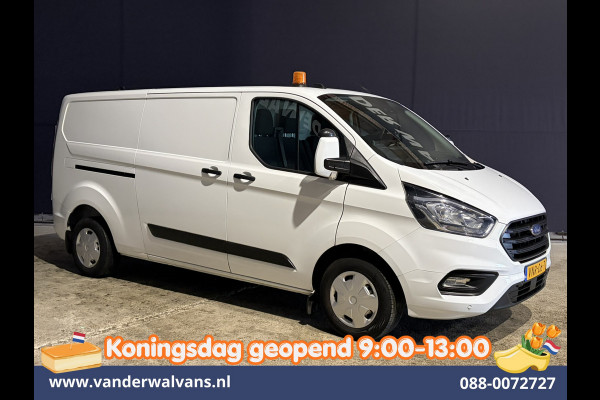 Ford Transit Custom 2.0 TDCI 130pk L2H1 Inrichting Euro6 *Rijklaar Direct Rijden* Airco | Camera | LED | Cruisecontrol | Verwarmde voorruit Parkeersensoren, 2800kg trekvermogen, Bijrijdersbank