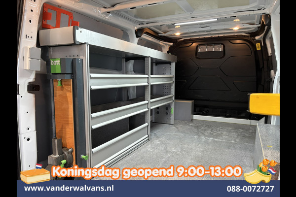 Ford Transit Custom 2.0 TDCI 130pk L2H1 Inrichting Euro6 *Rijklaar Direct Rijden* Airco | Camera | LED | Cruisecontrol | Verwarmde voorruit Parkeersensoren, 2800kg trekvermogen, Bijrijdersbank