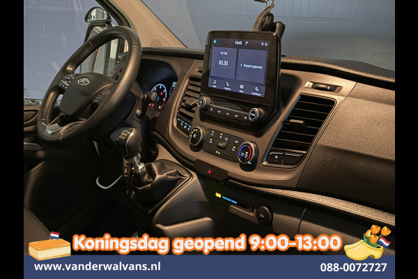 Ford Transit Custom 2.0 TDCI 130pk L2H1 Inrichting Euro6 *Rijklaar Direct Rijden* Airco | Camera | LED | Cruisecontrol | Verwarmde voorruit Parkeersensoren, 2800kg trekvermogen, Bijrijdersbank