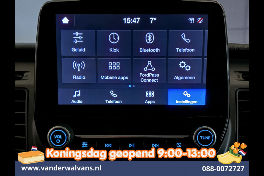Ford Transit Custom 2.0 TDCI 130pk L2H1 Inrichting Euro6 *Rijklaar Direct Rijden* Airco | Camera | LED | Cruisecontrol | Verwarmde voorruit Parkeersensoren, 2800kg trekvermogen, Bijrijdersbank