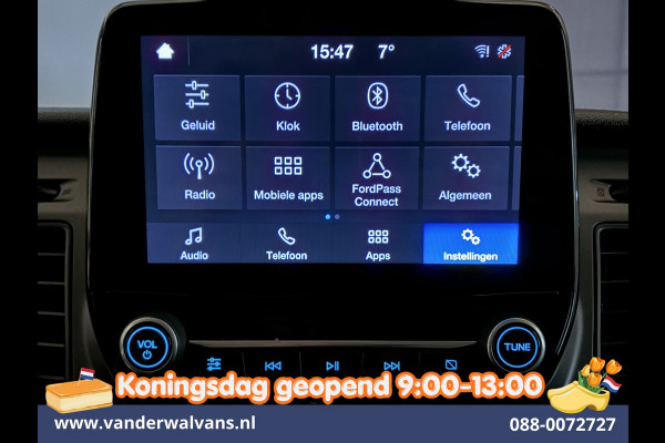 Ford Transit Custom 2.0 TDCI 130pk L2H1 Inrichting Euro6 *Rijklaar Direct Rijden* Airco | Camera | LED | Cruisecontrol | Verwarmde voorruit Parkeersensoren, 2800kg trekvermogen, Bijrijdersbank