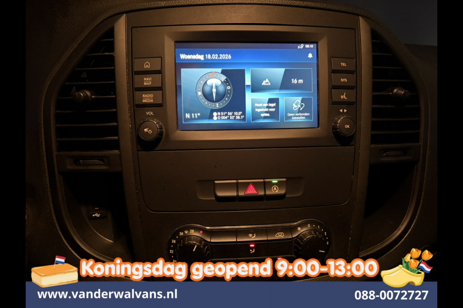 Mercedes-Benz Vito 110 CDI L1H1 Euro6 Airco | Camera | Apple Carplay | Android Auto | Bijrijdersbank Achterklep