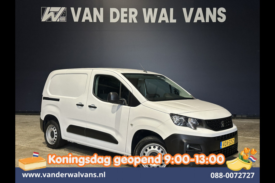 Peugeot Partner 1.5 BlueHDI 102pk L1H1 inrichting Euro6 *Rijklaar Direct Rijden* Airco | Camera | Navigatie | Apple Carplay Trekhaak, Cruisecontrol, Android Auto, Parkeersensoren