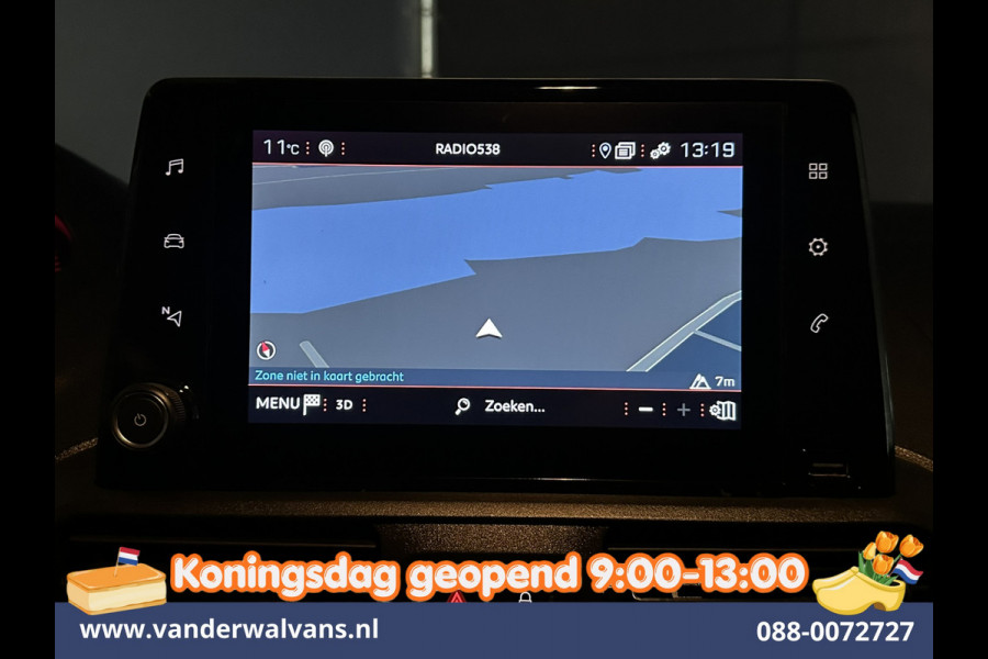 Peugeot Partner 1.5 BlueHDI 102pk L1H1 inrichting Euro6 *Rijklaar Direct Rijden* Airco | Camera | Navigatie | Apple Carplay Trekhaak, Cruisecontrol, Android Auto, Parkeersensoren