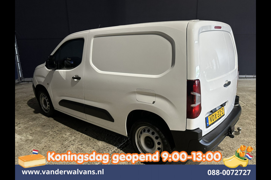 Peugeot Partner 1.5 BlueHDI 102pk L1H1 inrichting Euro6 *Rijklaar Direct Rijden* Airco | Camera | Navigatie | Apple Carplay Trekhaak, Cruisecontrol, Android Auto, Parkeersensoren