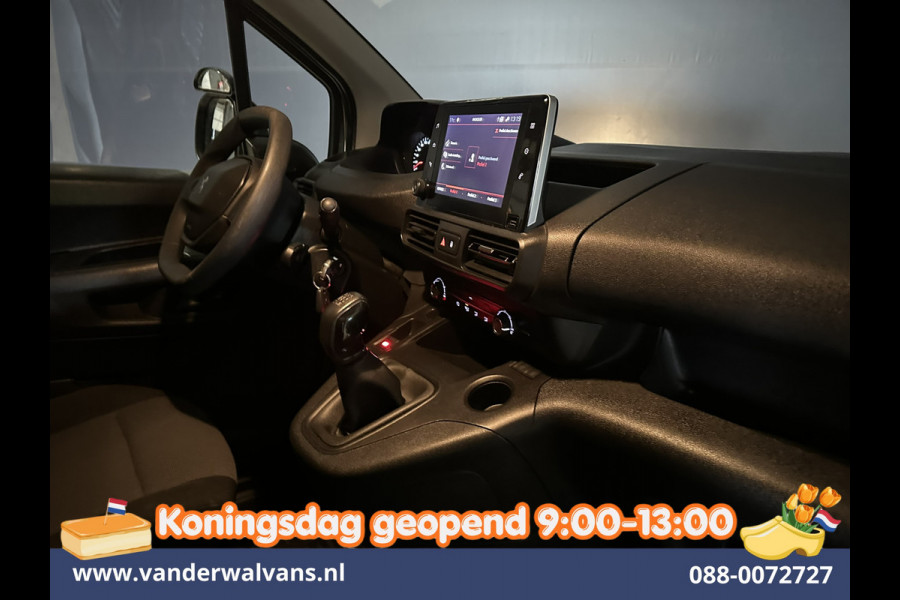 Peugeot Partner 1.5 BlueHDI 102pk L1H1 inrichting Euro6 *Rijklaar Direct Rijden* Airco | Camera | Navigatie | Apple Carplay Trekhaak, Cruisecontrol, Android Auto, Parkeersensoren