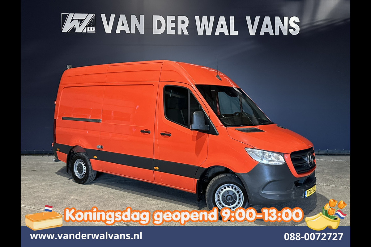 Mercedes-Benz Sprinter 316 CDI 164pk Automaat 3500kg Trekhaak L2H2 Inrichting Euro6 Airco | Navigatie | Camera Apple Carplay, Android Auto, Cruisecontrol, Bijrijdersbank