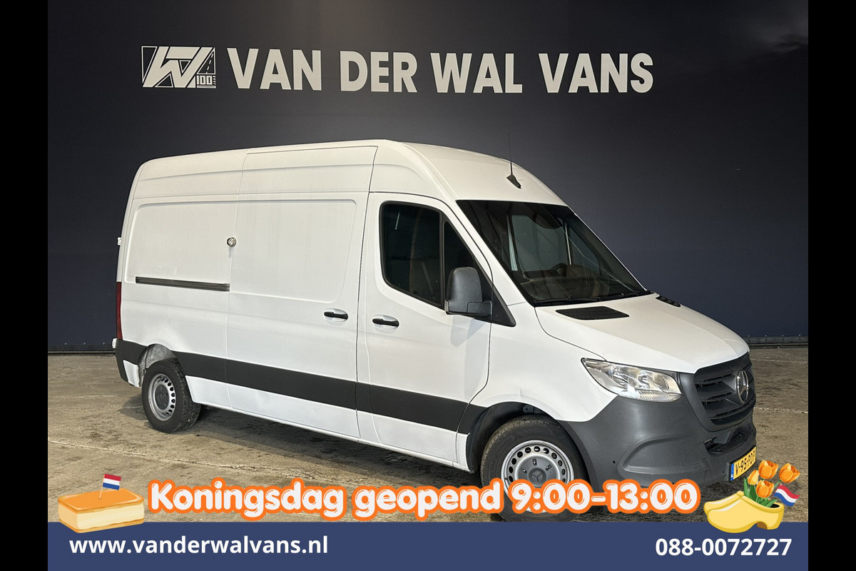 Mercedes-Benz Sprinter 214 CDI 143pk L2H2 Euro6 Airco | Camera | Apple Carplay | Cruisecontrol | Trekhaak Android Auto, Stoelverwarming, Parkeersensoren, Bijrijdersbank