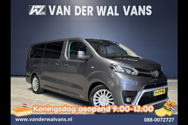 Toyota Proace Shuttle 1.5 D-4D 120pk L3H1 XL 9 Zits Personenbus Euro6 Airco | Navigatie | Camera | Apple Carplay Cruisecontrol, Android Auto, Parkeersensoren, Bijrijdersbank