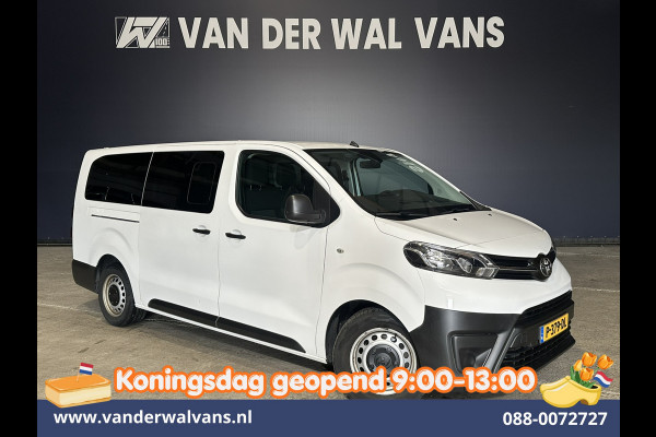 Toyota Proace Shuttle 1.5 D-4D 120pk L3H1 Personenbus 9 Zitplaatsen Euro6 Airco | Navigatie | Apple Carplay | Cruisecontrol Android Auto, Parkeersensoren, Achterklep