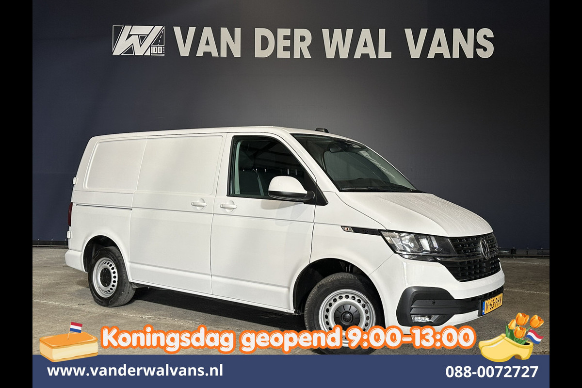 Volkswagen Transporter 2.0 TDI 150pk Automaat L1H1 Euro6 Airco | Camera | Apple Carplay | Cruisecontrol Android Auto, Parkeersensoren, Bijrijdersbank