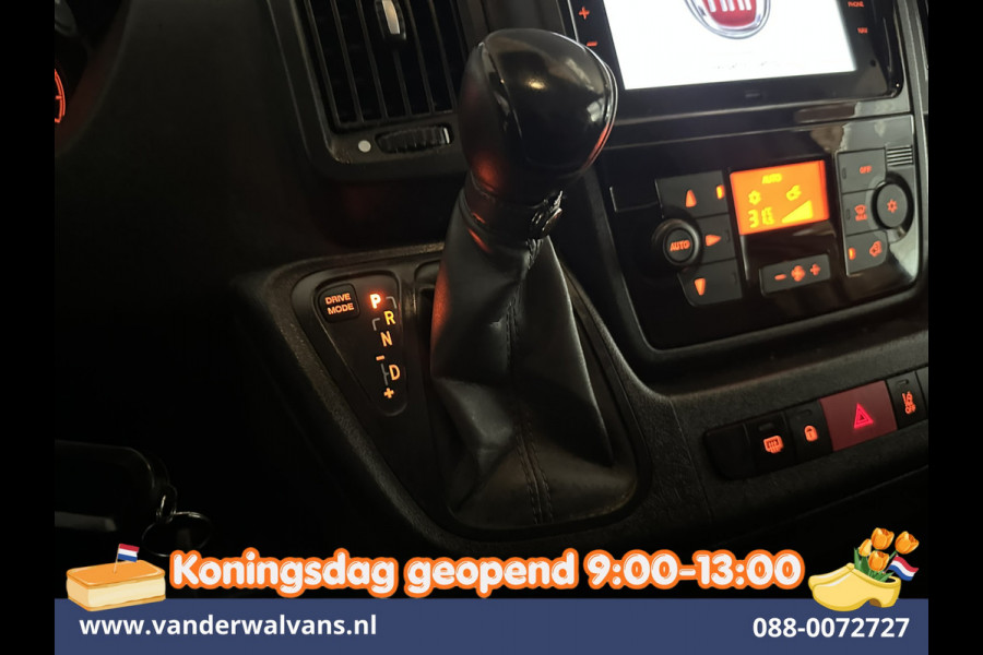 Fiat Ducato 2.2 MultiJet 141pk Automaat L1H1 Euro6 Airco | Navigatie | Camera | Cruisecontrol | LED Bijrijdersbank, 2500kg trekvermogen