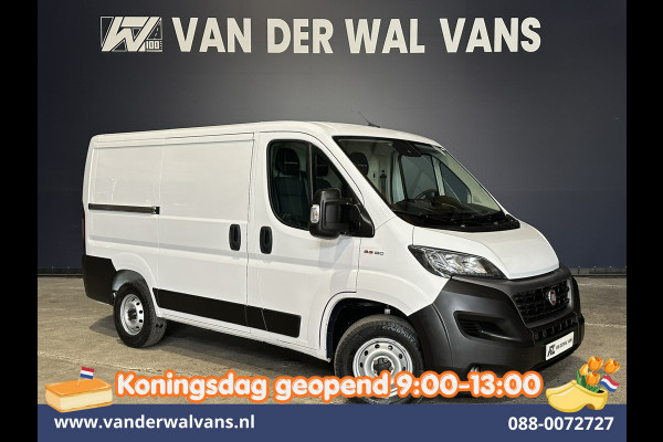 Fiat Ducato 2.2 MultiJet 141pk Automaat L1H1 Euro6 Airco | Navigatie | Camera | Cruisecontrol | LED Bijrijdersbank, 2500kg trekvermogen