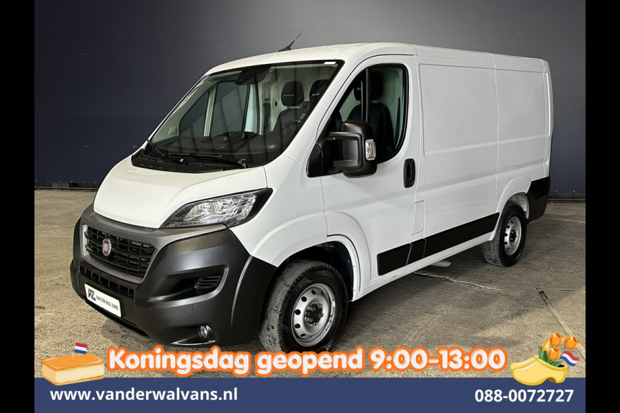 Fiat Ducato 2.2 MultiJet 141pk Automaat L1H1 Euro6 Airco | Navigatie | Camera | Cruisecontrol | LED Bijrijdersbank, 2500kg trekvermogen