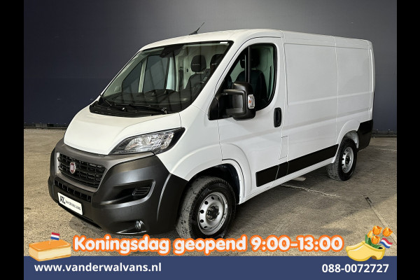 Fiat Ducato 2.2 MultiJet 141pk Automaat L1H1 Euro6 Airco | Navigatie | Camera | Cruisecontrol | LED Bijrijdersbank, 2500kg trekvermogen