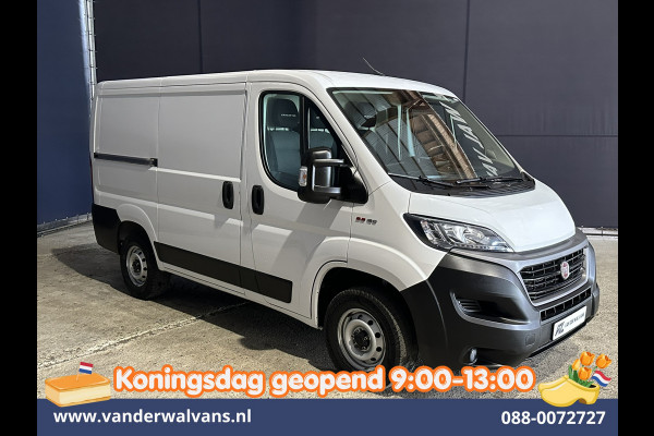 Fiat Ducato 2.2 MultiJet 141pk Automaat L1H1 Euro6 Airco | Navigatie | Camera | Cruisecontrol | LED Bijrijdersbank, 2500kg trekvermogen