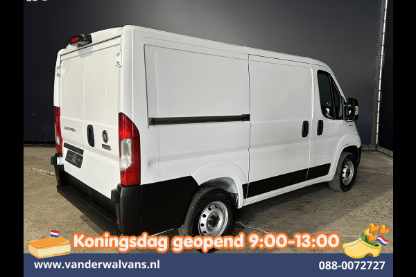 Fiat Ducato 2.2 MultiJet 141pk Automaat L1H1 Euro6 Airco | Navigatie | Camera | Cruisecontrol | LED Bijrijdersbank, 2500kg trekvermogen