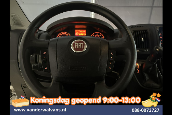 Fiat Ducato 2.2 MultiJet 141pk Automaat L1H1 Euro6 Airco | Navigatie | Camera | Cruisecontrol | LED Bijrijdersbank, 2500kg trekvermogen