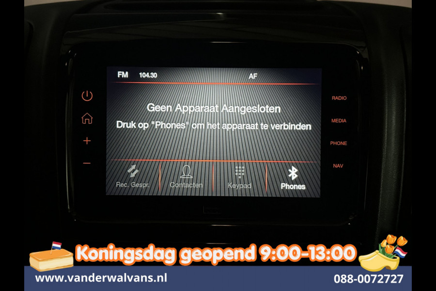 Fiat Ducato 2.2 MultiJet 141pk Automaat L1H1 Euro6 Airco | Navigatie | Camera | Cruisecontrol | LED Bijrijdersbank, 2500kg trekvermogen