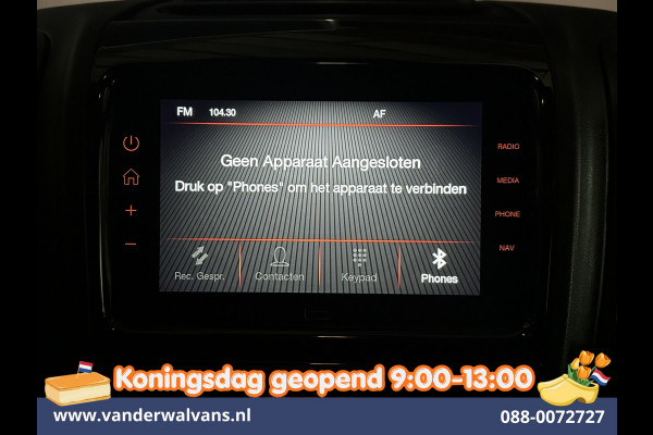 Fiat Ducato 2.2 MultiJet 141pk Automaat L1H1 Euro6 Airco | Navigatie | Camera | Cruisecontrol | LED Bijrijdersbank, 2500kg trekvermogen