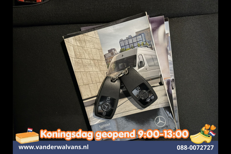 Mercedes-Benz Sprinter 317 CDI 170pk L3H2 Euro6 Airco | 360 graden Camera | Navigatie | Apple Carplay | Cruisecontrol | Android Auto, Stoelverwarming, Parkeersensoren, Chauffeursstoel, Bijrijdersbank