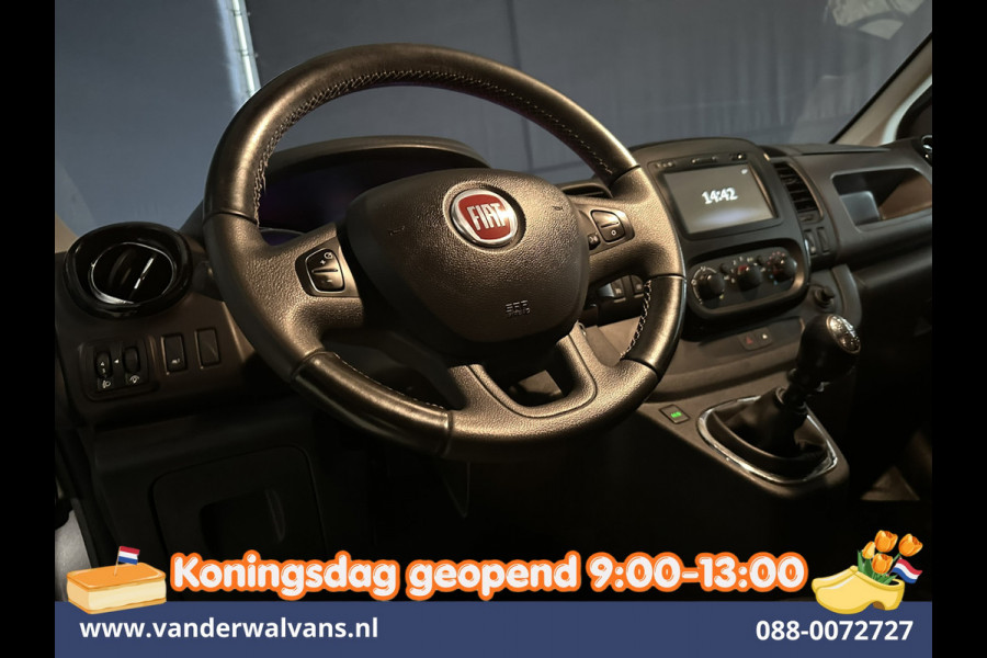 Fiat Talento 1.6 MJ 126pk L2H1 Euro6 Airco | Navigatie | Camera | Sidebars | LM-velgen | Cruisecontrol Trekhaak, Parkeersensoren, Bijrijdersbank