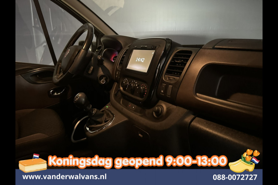 Fiat Talento 1.6 MJ 126pk L2H1 Euro6 Airco | Navigatie | Camera | Sidebars | LM-velgen | Cruisecontrol Trekhaak, Parkeersensoren, Bijrijdersbank