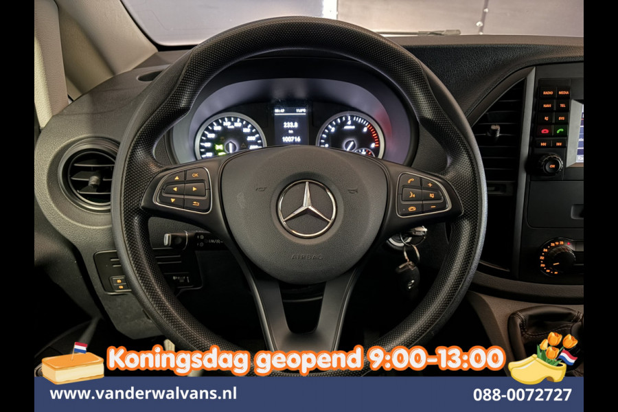 Mercedes-Benz Vito 114 CDI 136pk L2H1 Euro6 Airco | Camera | Navigatie | Cruisecontrol | LM Velgen Bijrijdersbank