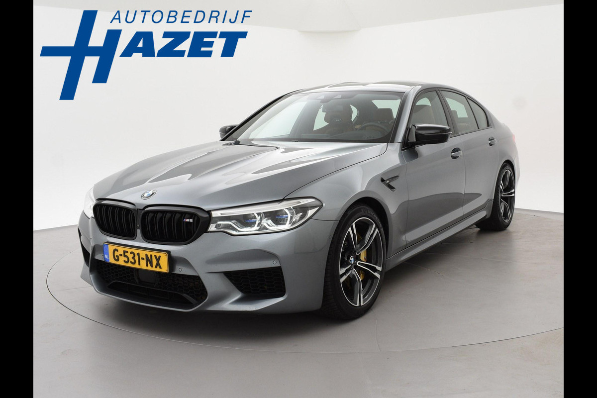 BMW M5 COMPETITION 625 PK ORIG. NL BTW + B&W | HEAD-UP | KERAMISCH | ADAPTIVE CRUISE | SCHERMEN ACHTERIN