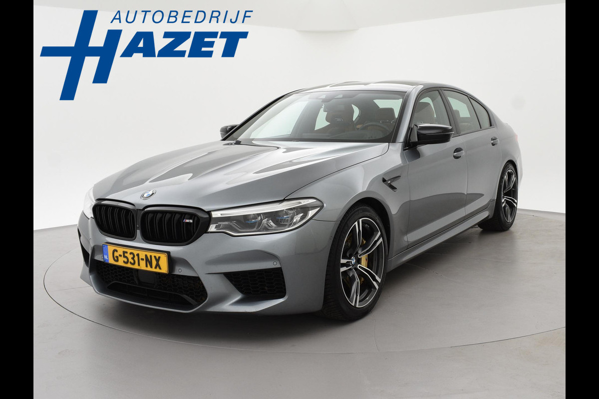 BMW 5 Serie M5 COMPETITION 625 PK ORIG. NL BTW + B&W | HEAD-UP | KERAMISCH | ADAPTIVE CRUISE | SCHERMEN ACHTERIN
