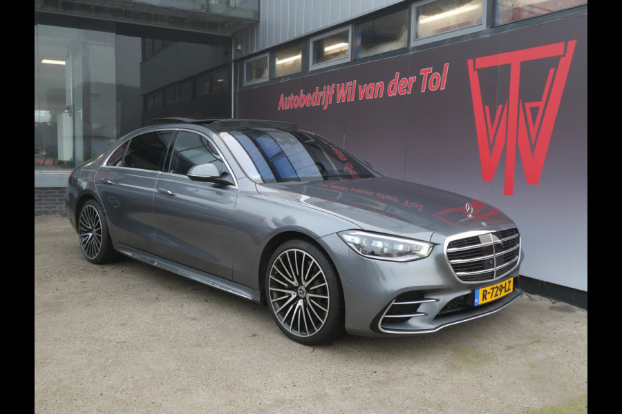 Mercedes-Benz S-Klasse 580 e LANG | AMG | PANO | SOFTCLOSE | NL-AUTO | MASSAGE | 3D DISPLAY | LUCHTVERING!!
