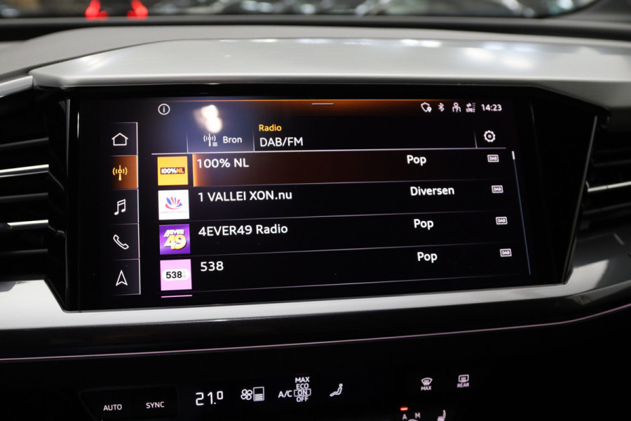 Audi Q4 Sportback e-tron 50 Quattro 300 PK S-Line Edition 77 kWh, Panoramadak, Sonos Sound, Leder-Alcantara