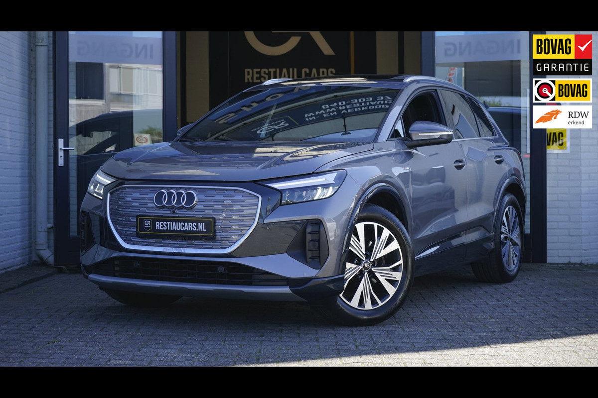 Audi Q4 e-tron 35 S-Line 55 kWh ACC|SONOS|MEMORY|HEADUP|PANORAMA|CAMERA|NAVIGATIE|KEYLESS|HALF LEDER