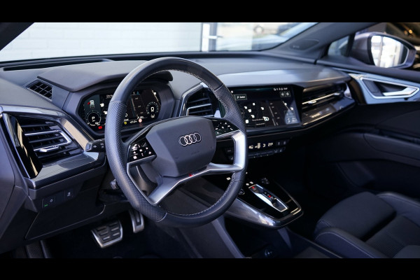Audi Q4 e-tron 35 S-Line 55 kWh ACC|SONOS|MEMORY|HEADUP|PANORAMA|CAMERA|NAVIGATIE|KEYLESS|HALF LEDER