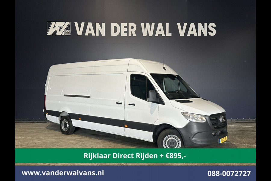 Mercedes-Benz Sprinter 317 CDI 170pk 9G-Tronic Automaat 3500kg Trekhaak L3H2 Euro6 *Rijklaar Direct Rijden* Airco | Camera | XXL MBUX | Navigatie Apple Carplay, Android Auto, Cruisecontrol, Parkeersensoren