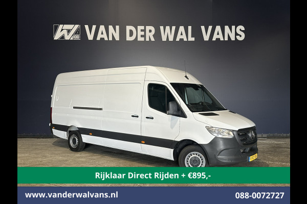 Mercedes-Benz Sprinter 317 CDI 170pk 9G-Tronic Automaat 3500kg Trekhaak L3H2 Euro6 *Rijklaar Direct Rijden* Airco | Camera | XXL MBUX | Navigatie Apple Carplay, Android Auto, Cruisecontrol, Parkeersensoren