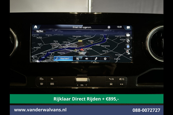 Mercedes-Benz Sprinter 317 CDI 170pk 9G-Tronic Automaat 3500kg Trekhaak L3H2 Euro6 *Rijklaar Direct Rijden* Airco | Camera | XXL MBUX | Navigatie Apple Carplay, Android Auto, Cruisecontrol, Parkeersensoren