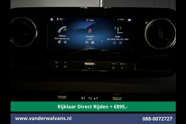 Mercedes-Benz Sprinter 317 CDI 170pk 9G-Tronic Automaat 3500kg Trekhaak L3H2 Euro6 *Rijklaar Direct Rijden* Airco | Camera | XXL MBUX | Navigatie Apple Carplay, Android Auto, Cruisecontrol, Parkeersensoren