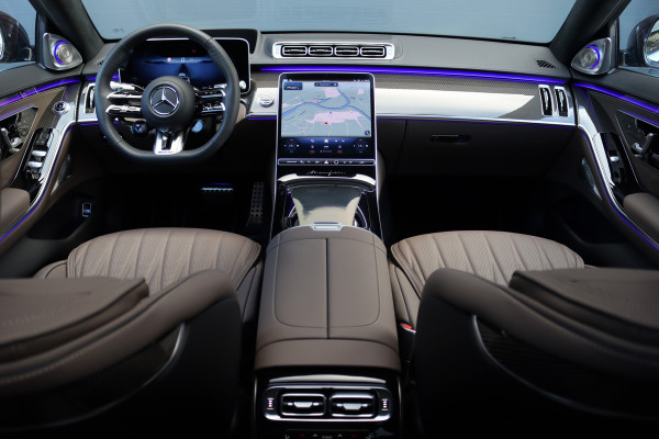 Mercedes-Benz S-Klasse AMG 63 S E Performance | 802pk | MANUFAKTUR | Keramisch | Achterasbesturing | Burmester High End | Distronic+ | HUD | Chauffeurspakket | Entertainmentpakket Premium Achter | Stoelventilatie V+A | Vlakkenverwarming |