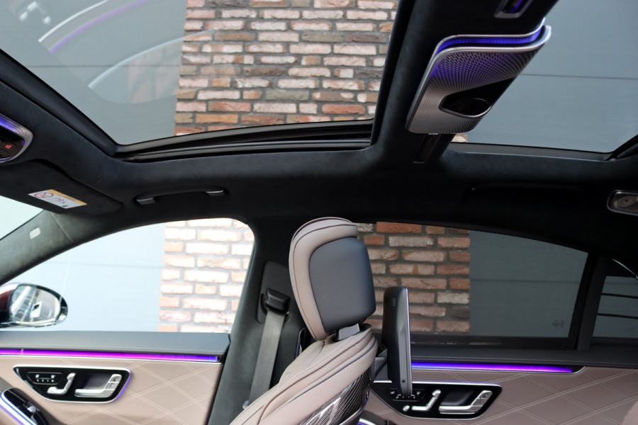 Mercedes-Benz S-Klasse AMG 63 S E Performance | 802pk | MANUFAKTUR | Keramisch | Achterasbesturing | Burmester High End | Distronic+ | HUD | Chauffeurspakket | Entertainmentpakket Premium Achter | Stoelventilatie V+A | Vlakkenverwarming |