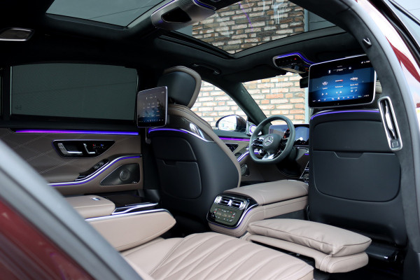 Mercedes-Benz S-Klasse AMG 63 S E Performance | 802pk | MANUFAKTUR | Keramisch | Achterasbesturing | Burmester High End | Distronic+ | HUD | Chauffeurspakket | Entertainmentpakket Premium Achter | Stoelventilatie V+A | Vlakkenverwarming |