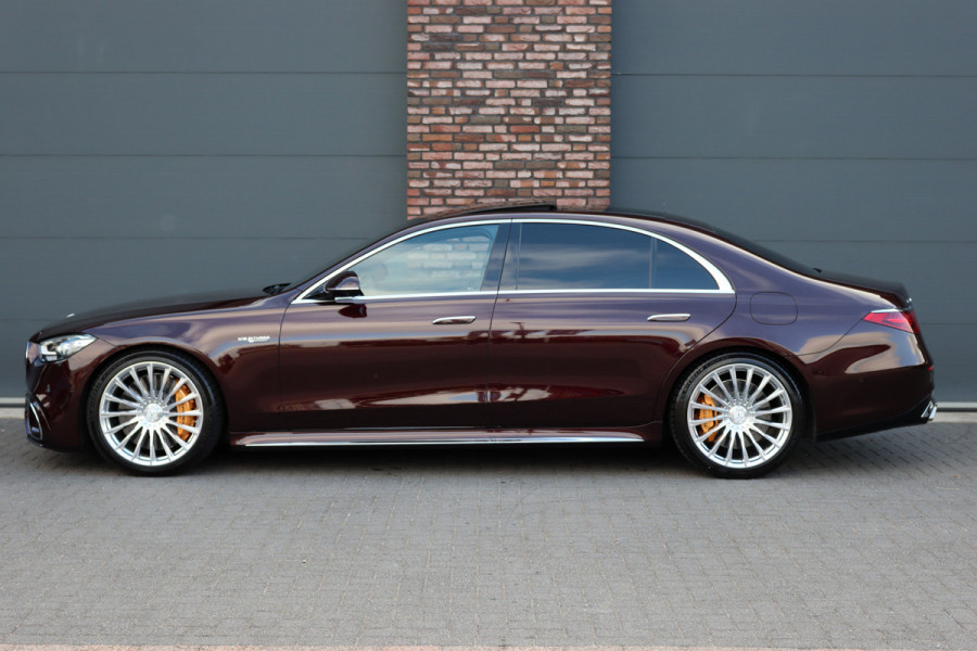 Mercedes-Benz S-Klasse AMG 63 S E Performance | 802pk | MANUFAKTUR | Keramisch | Achterasbesturing | Burmester High End | Distronic+ | HUD | Chauffeurspakket | Entertainmentpakket Premium Achter | Stoelventilatie V+A | Vlakkenverwarming |
